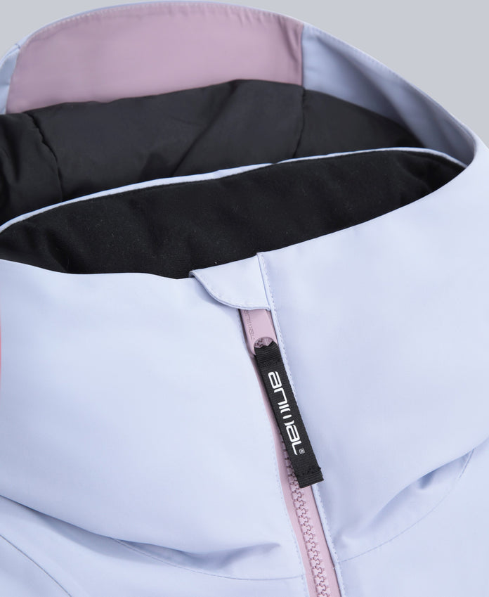 Juniper Womens Panelled Ski Jacket - Pale Blue