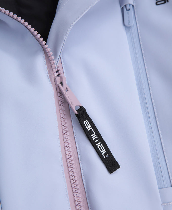 Juniper Womens Panelled Ski Jacket - Pale Blue