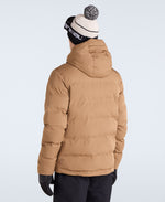 Polar Mens Heat Sealed Waterproof Ski Jacket - Brown