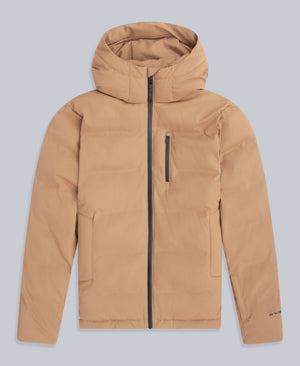 Polar Mens Heat Sealed Waterproof Ski Jacket - Brown