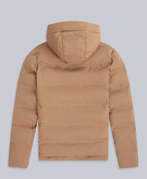 Polar Mens Heat Sealed Waterproof Ski Jacket - Brown