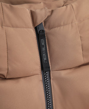 Polar Mens Heat Sealed Waterproof Ski Jacket - Brown