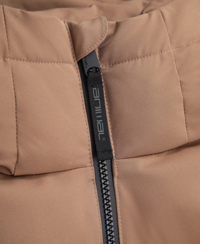 Polar Mens Heat Sealed Waterproof Ski Jacket - Brown