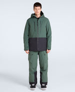 Zephyr Mens Waterproof Snow Jacket - Green