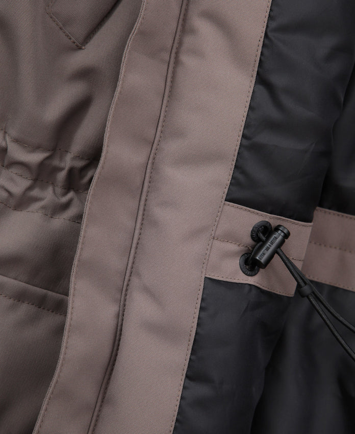 Jesper Mens Parka Jacket - Brown