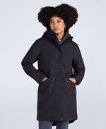 Lisbon Womens Waterproof Parka - Black