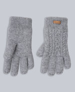 Becky Borg Lined Womens Gloves - Grey