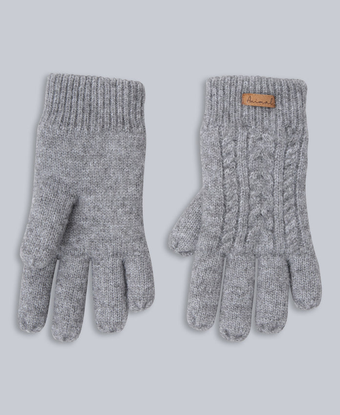 Becky Borg Lined Womens Gloves - Grey