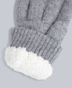 Becky Borg Lined Womens Gloves - Grey