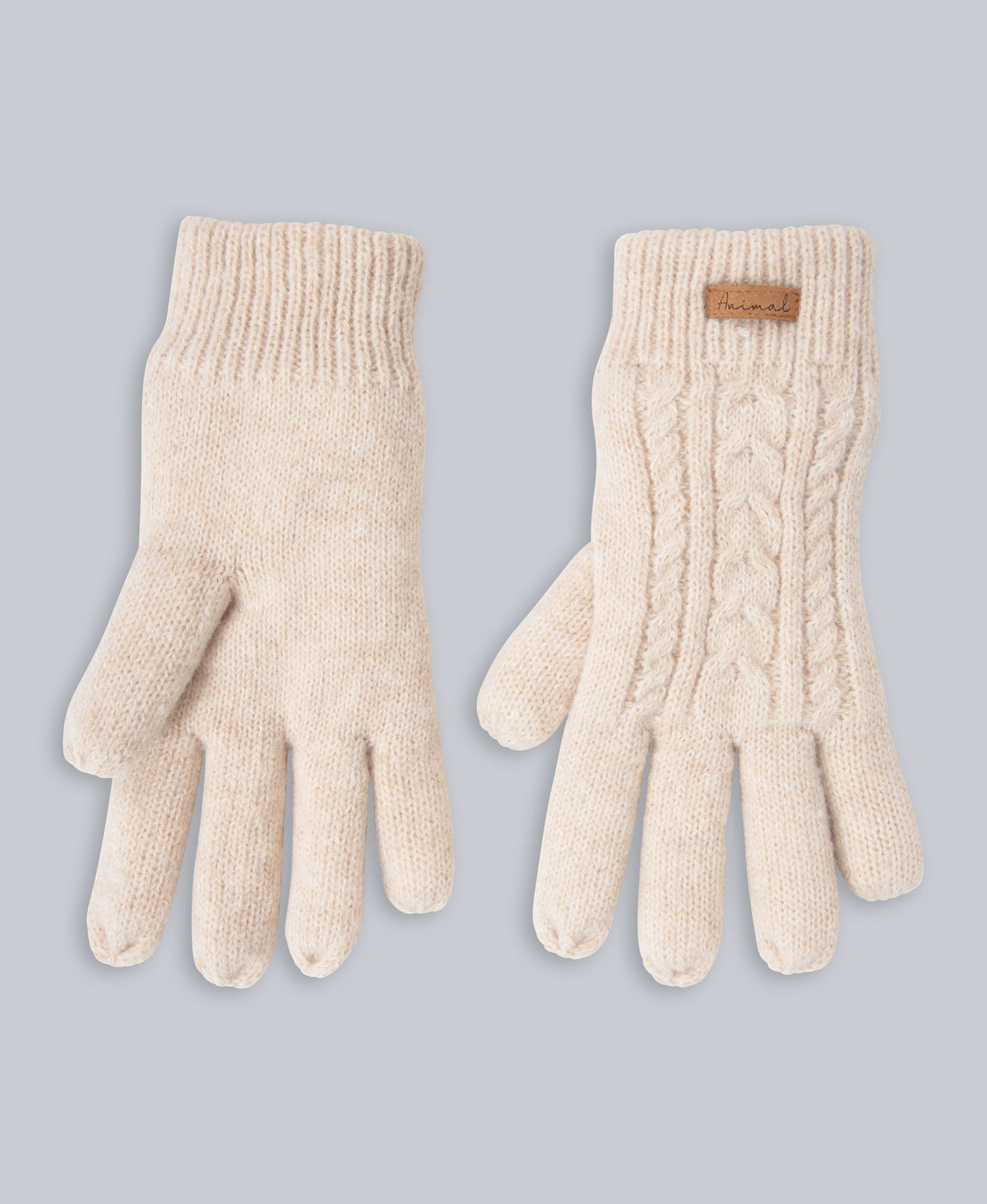 Becky Borg Lined Womens Gloves - Light Beige