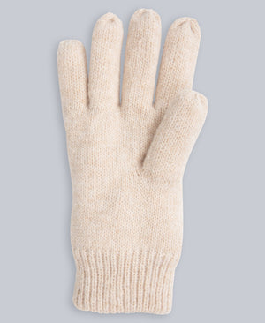 Becky Borg Lined Womens Gloves - Light Beige