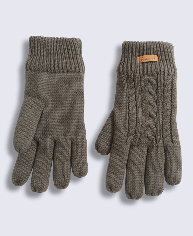 Becky Borg Lined Womens Gloves - Light Khaki