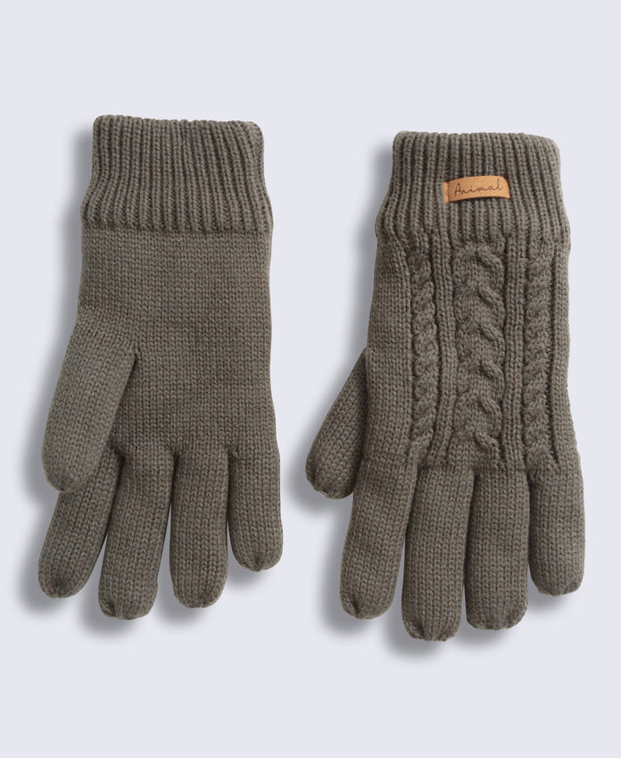 Becky Borg Lined Womens Gloves - Light Khaki