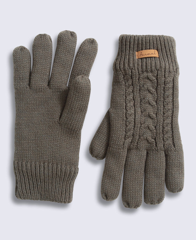 Becky Borg Lined Womens Gloves - Light Khaki