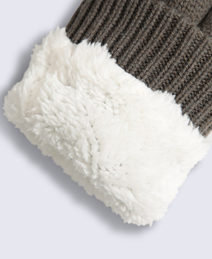 Becky Borg Lined Womens Gloves - Light Khaki