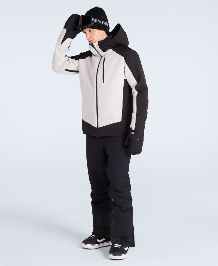 Energy Mens Baffled Ski Jacket - Black