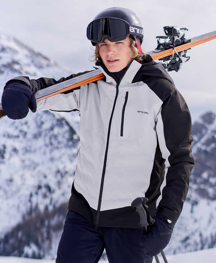 Energy Mens Baffled Ski Jacket - Black