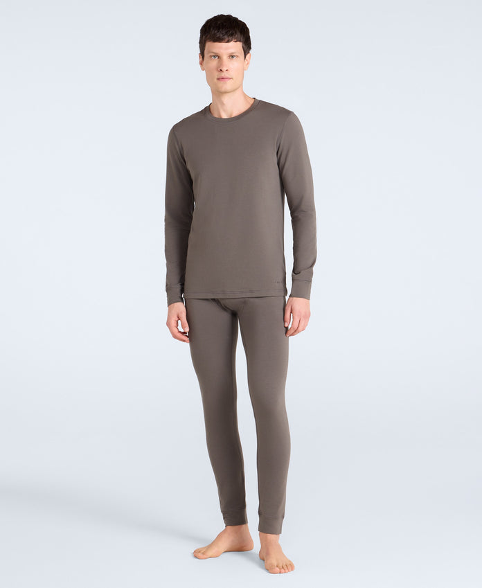 Blaze Mens Base Layer Leggings - Dark Khaki