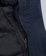 Rudy Mens Waterproof 3 in 1 Padded Jacket - Navy