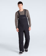 Powder Mens Bib Front Ski Pants - Black