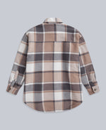 Megan Womens Borg-Lined Shirt - Blue