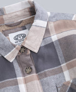 Megan Womens Borg-Lined Shirt - Blue