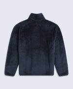 Teddy Mens Half Zip Fleece - Dark Blue