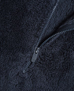Teddy Mens Half Zip Fleece - Dark Blue