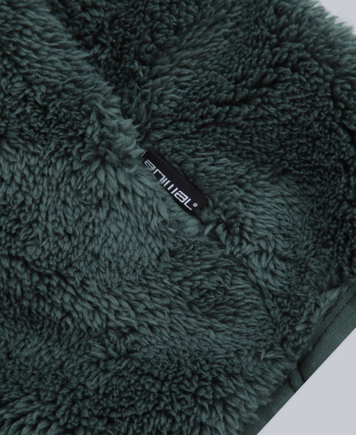 Teddy Mens Half Zip Fleece - Green