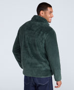 Teddy Mens Half Zip Fleece - Green