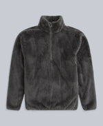 Teddy Mens Half Zip Fleece - Khaki