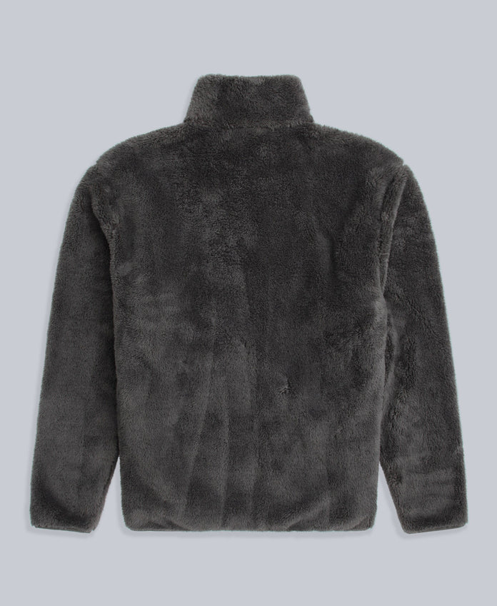 Teddy Mens Half Zip Fleece - Khaki