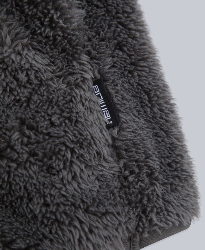 Teddy Mens Half Zip Fleece - Khaki