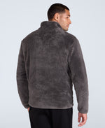 Teddy Mens Half Zip Fleece - Khaki