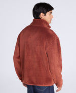 Teddy Mens Half Zip Fleece - Orange