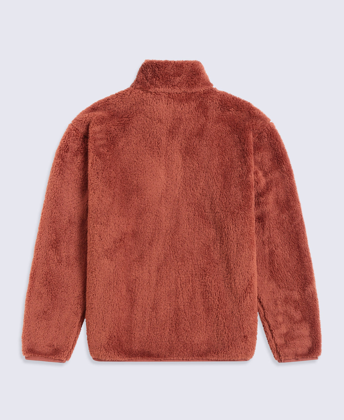 Teddy Mens Half Zip Fleece - Orange