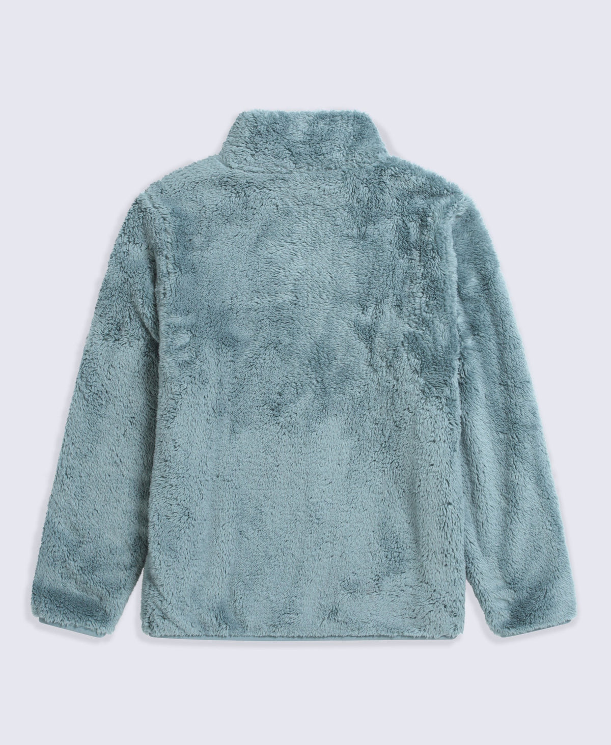 Teddy Womens Half Zip Fleece - Mint
