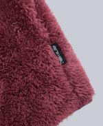 Teddy Womens Half Zip Fleece - Pink