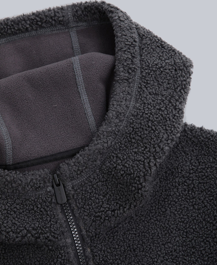 Waeys Mens Borg Fleece - Charcoal