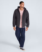 Waeys Mens Borg Fleece - Charcoal