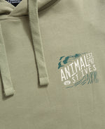 River Mens St Ives Hoodie - Khaki