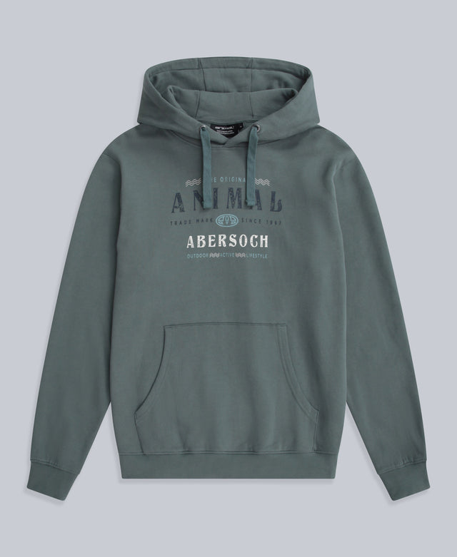 River Mens Abersoch Hoodie - Green
