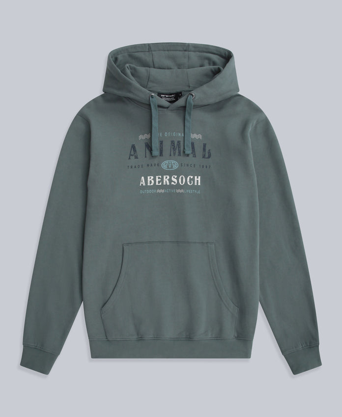 River Mens Abersoch Hoodie - Green