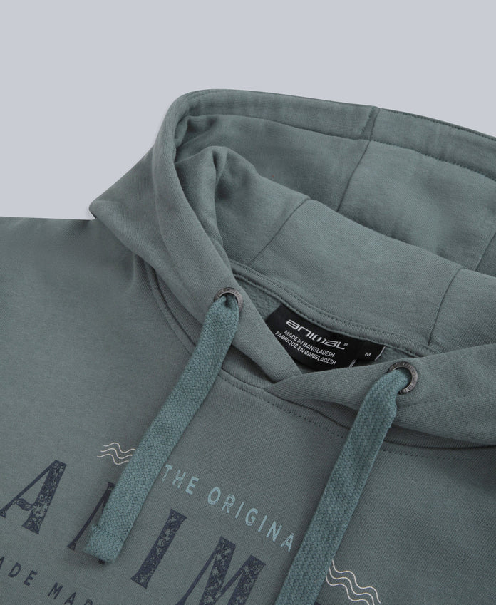River Mens Abersoch Hoodie - Green