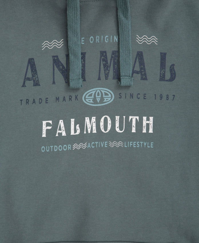 River Mens Falmouth Hoodie - Green