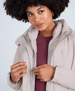 Evie Womens Waterproof 3 in 1 Padded Jacket - Cream