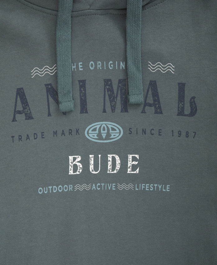 River Mens Bude Hoodie - Green