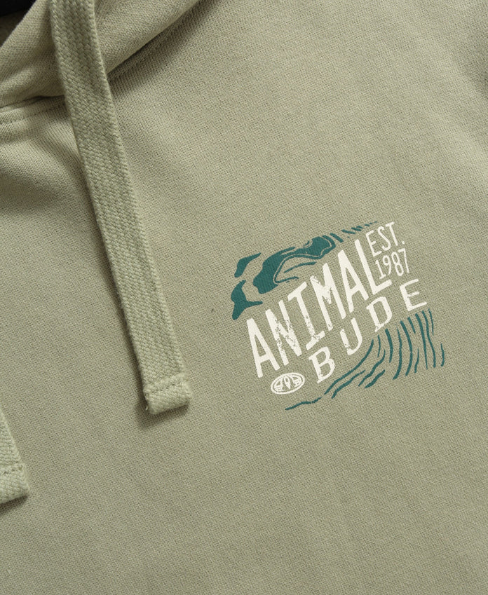 River Mens Bude Hoodie - Khaki