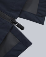 Pace Womens Longline Waterproof Jacket - Navy