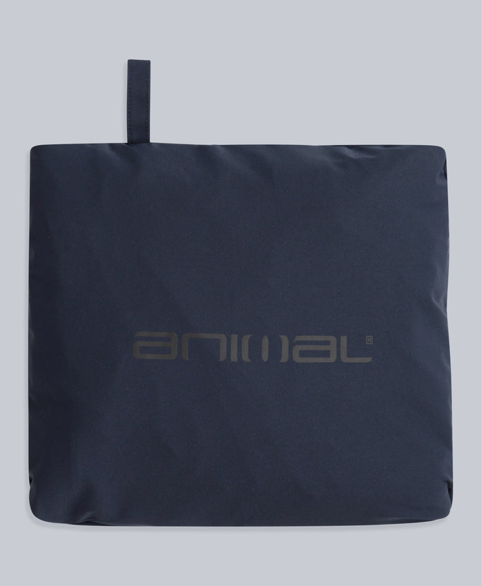 Pace Womens Longline Waterproof Jacket - Navy